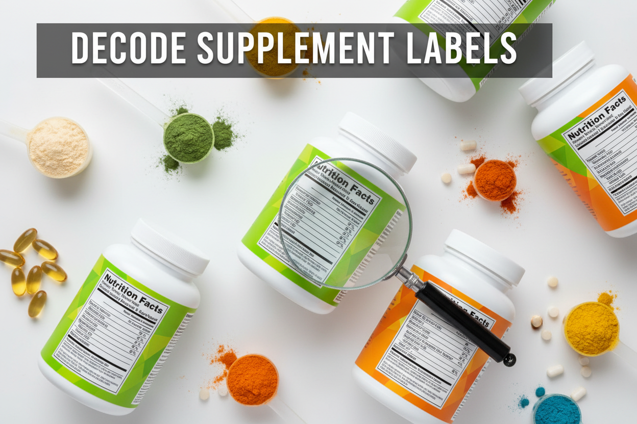 Decode Supplement Labels: Expert Tips for Smart Shopping