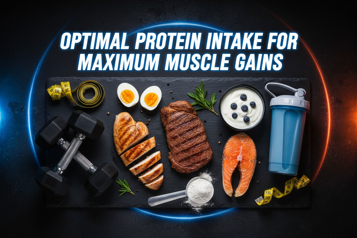 Optimal Protein Intake for Maximum Muscle Gains