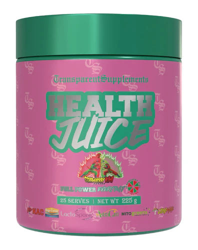 Health Juice 25 Serves BY TRANSPARENT SUPPLEMENTS