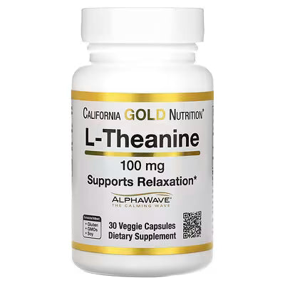 L - THEANINE 100MG 30 VEG CAPS
