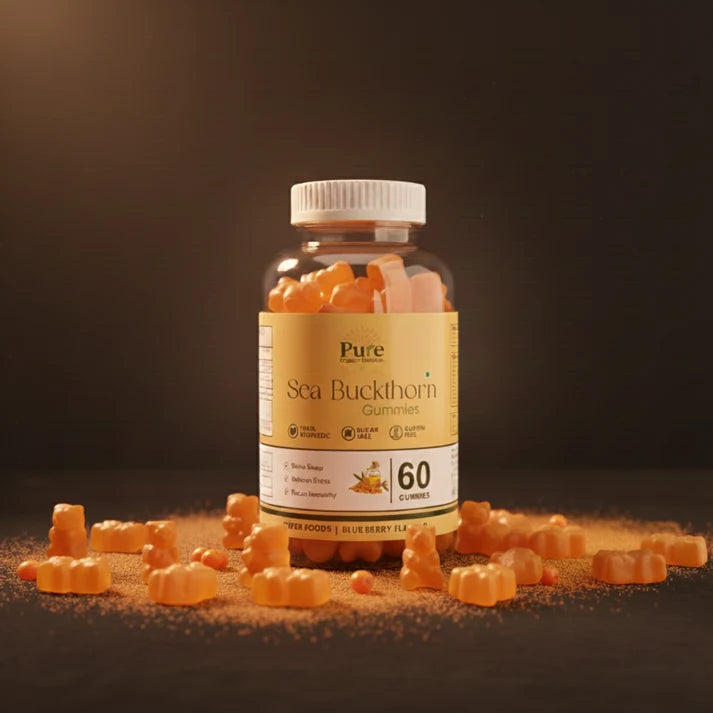 Pure Organics Australia Sea Buckthorn Gummies – 60 Gummies