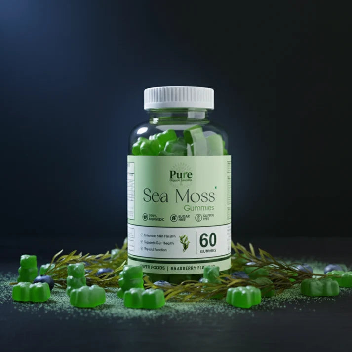 Pure Organics Australia Sea Moss Gummies – 60 Gummies