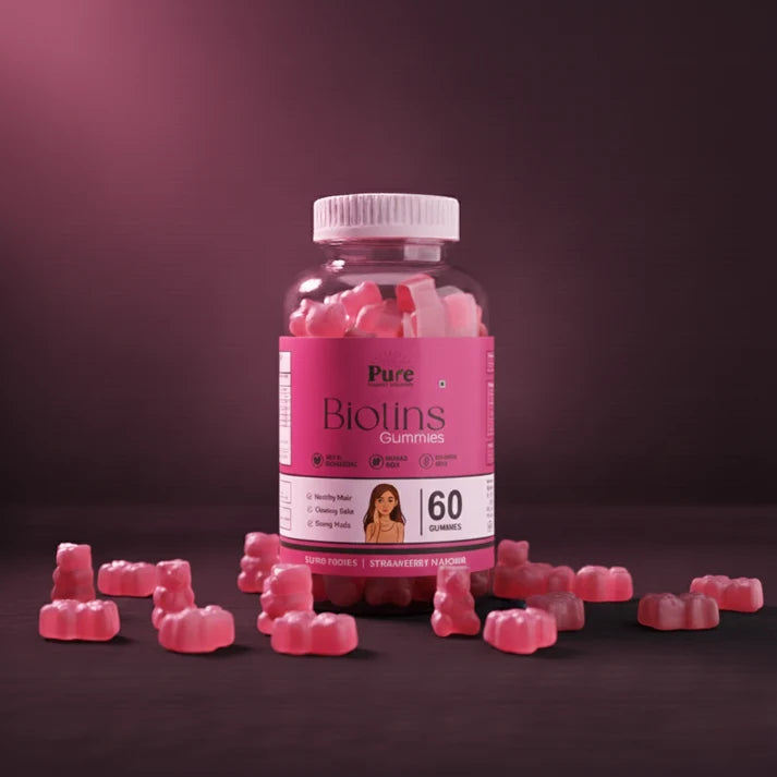 Pure Organics Australia Biotin Gummies – 60 Gummies