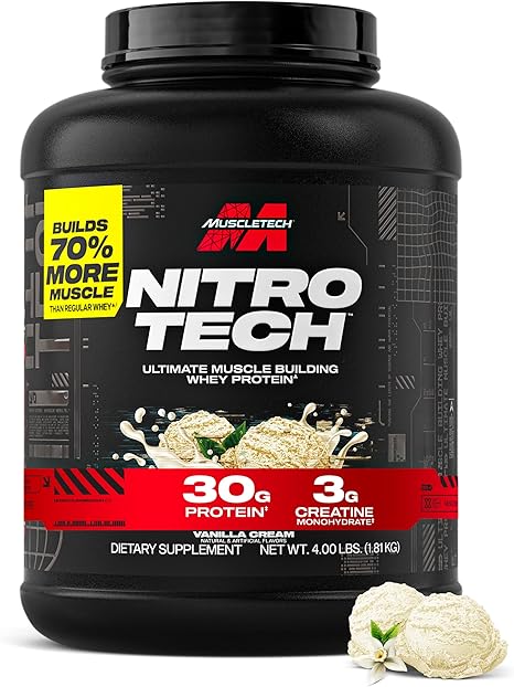 NITROTECH WHEY PROTEIN 4LBS