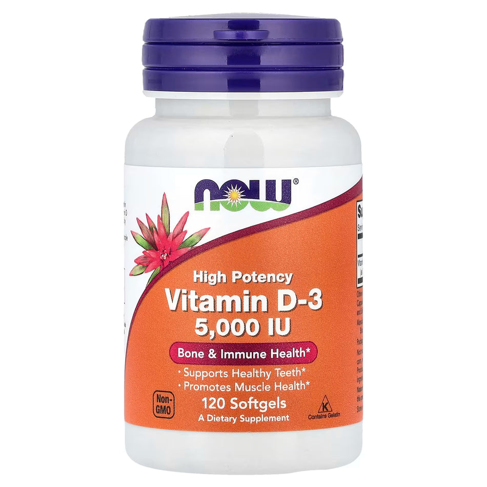 VITAMIN D-3 5,000 IU 120 SOFTGELS