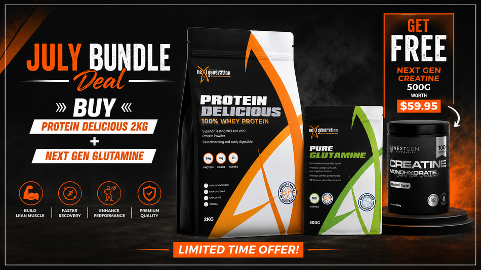 July Deal 2 | Protein Delicious + Glutamine + Creatine