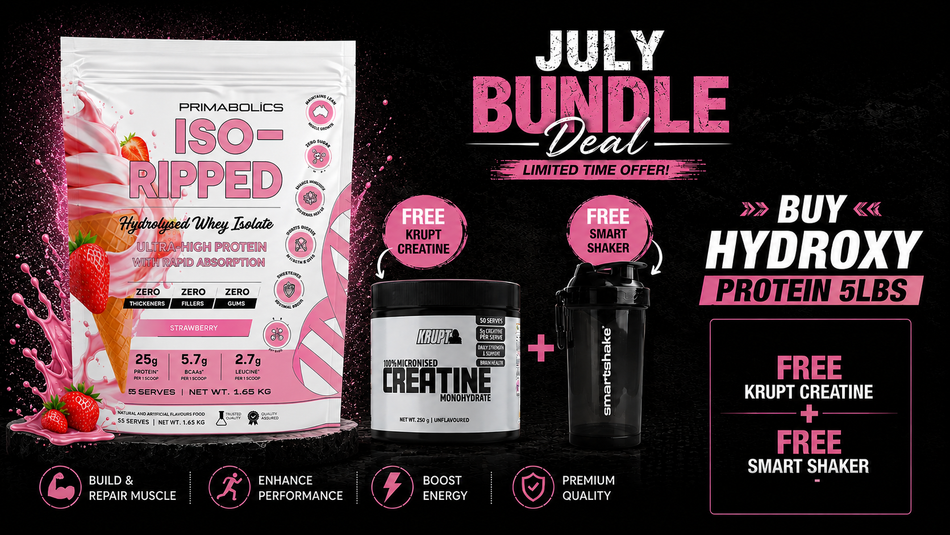 July Deal 1 | ISO RIPPED + Creatine + Shaker