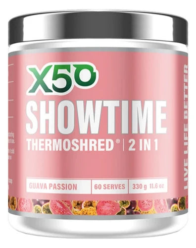 Showtime Thermoshred by X50 Lifestyle - CLEARANCE | EXP OCT 2026